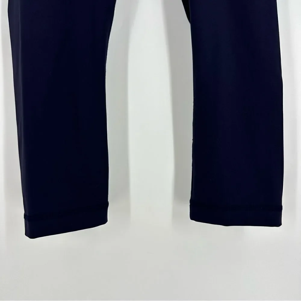 LULULEMON Wunder Under Midnight Navy Hi-Rise 1/2 Tight 17” Inseam Size 2 W6AIOS